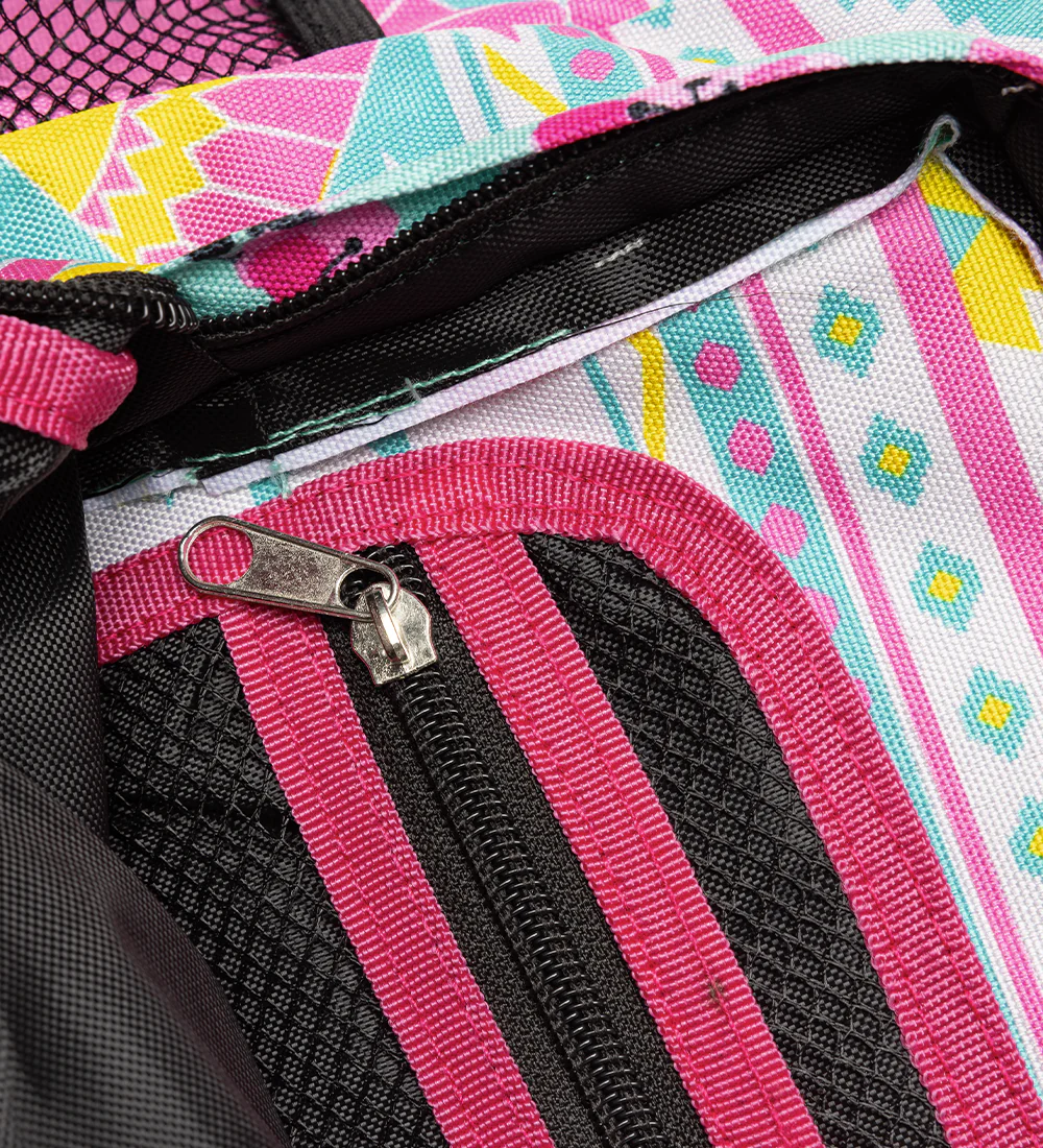 Teal Patchwork Backpack - Image 6