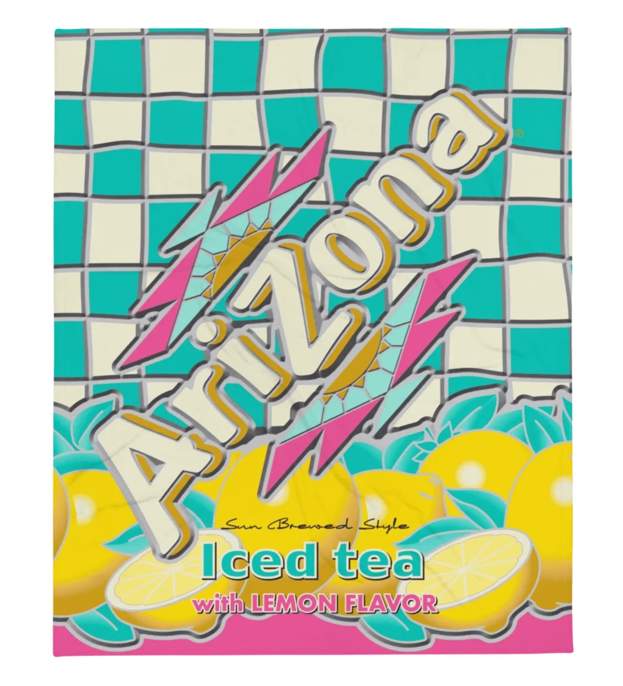 Lemon Tea Throw Blanket - Image 3