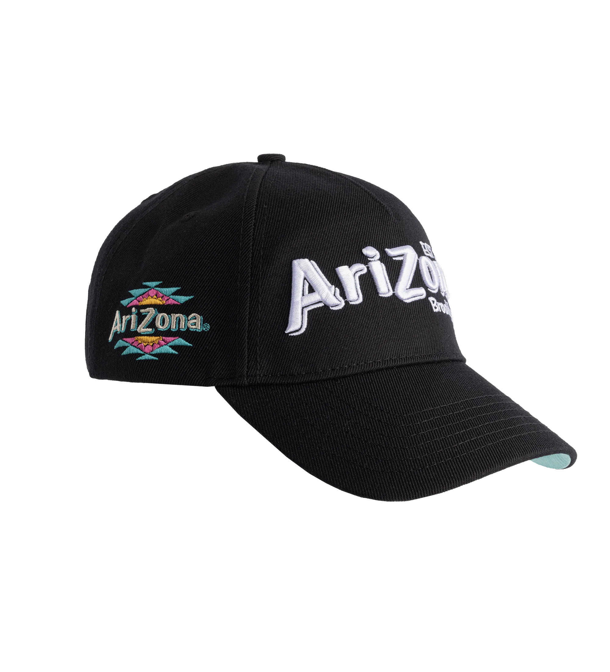 Black AriZona Brooklyn Snapback Hat - Image 3