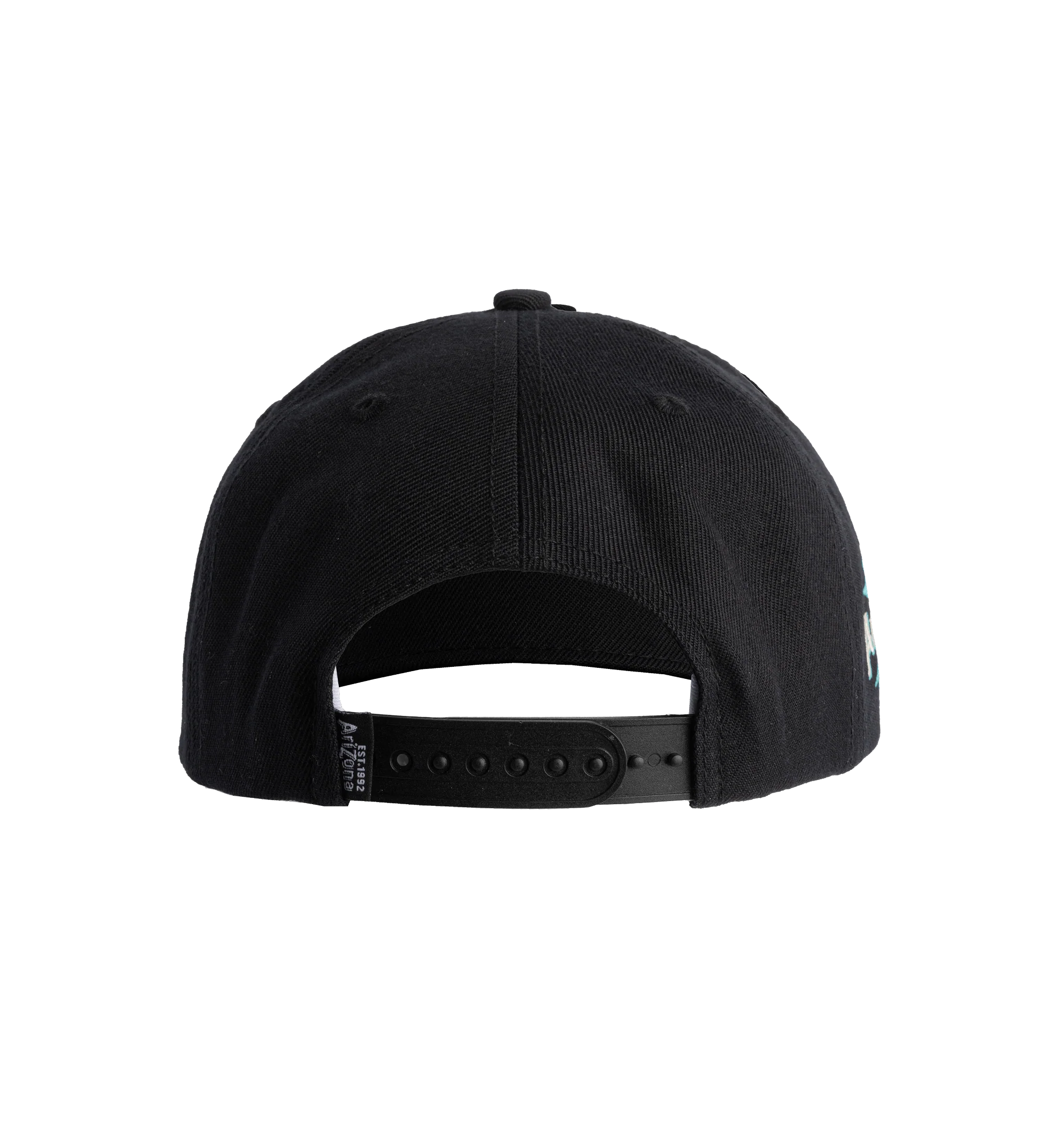 Black AriZona Brooklyn Snapback Hat - Image 4