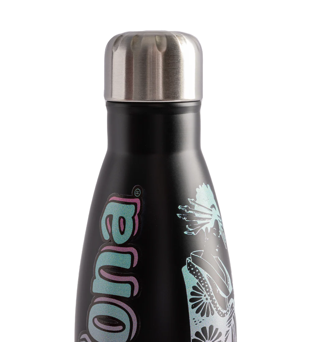 Black Japanese-Inspired Insulated Bottle - Image 3