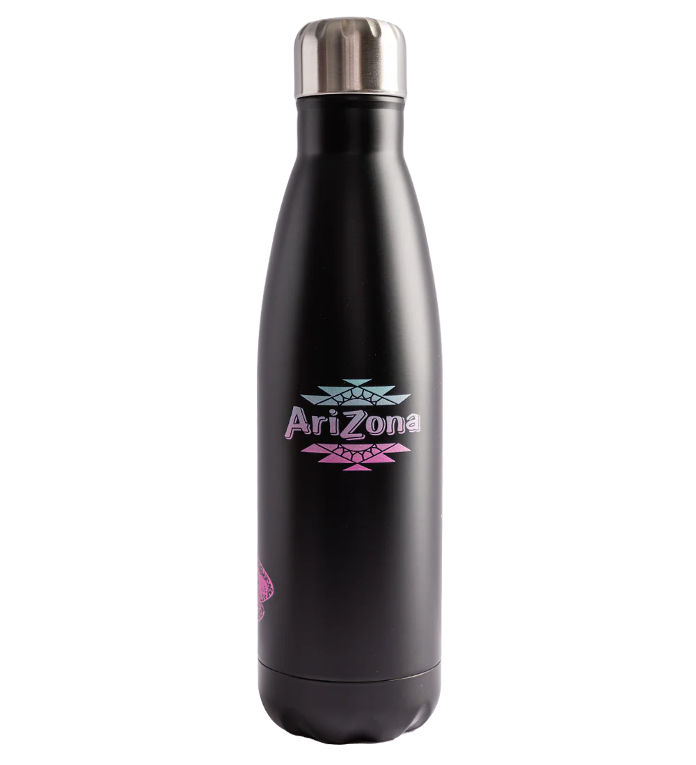 Black Japanese-Inspired Insulated Bottle - Image 6