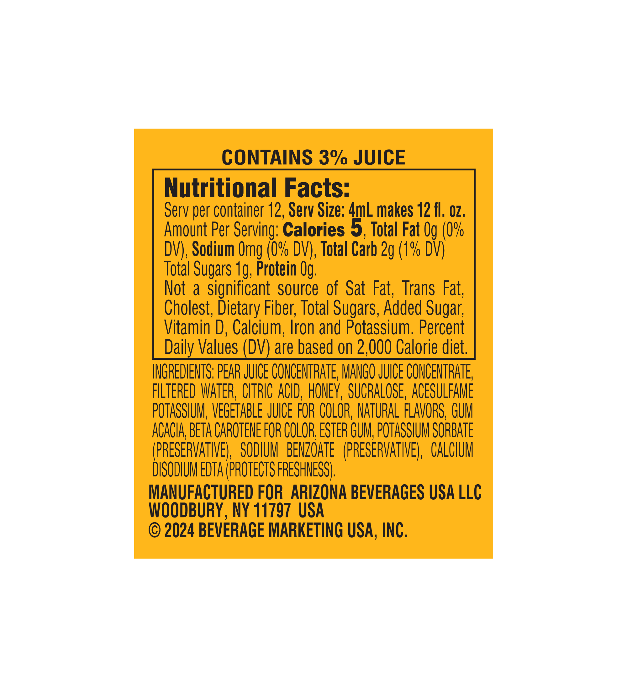 Mucho Mango Liquid Water Enhancer | 1.62 fl. oz. - Image 3