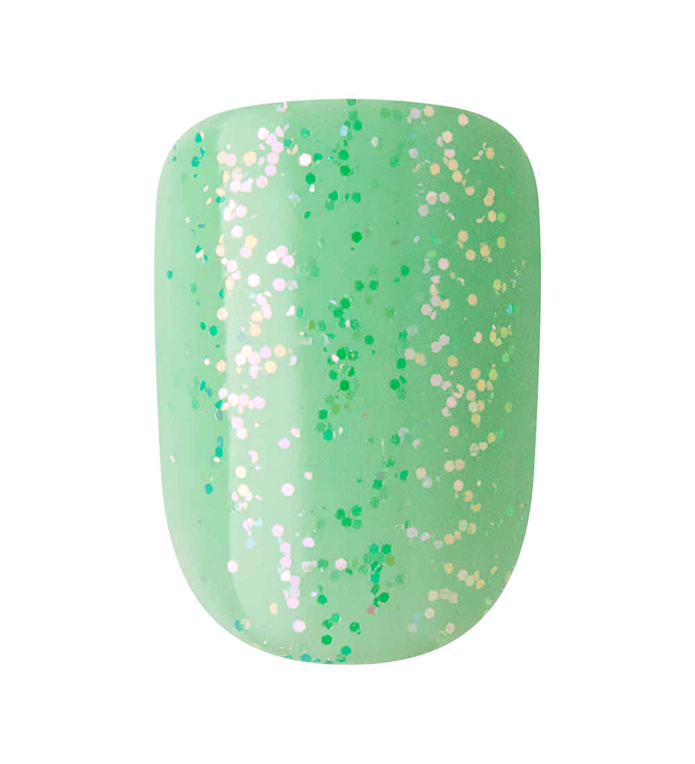 Teal & Pink Cherry Blossom Press-On Nails - Image 14