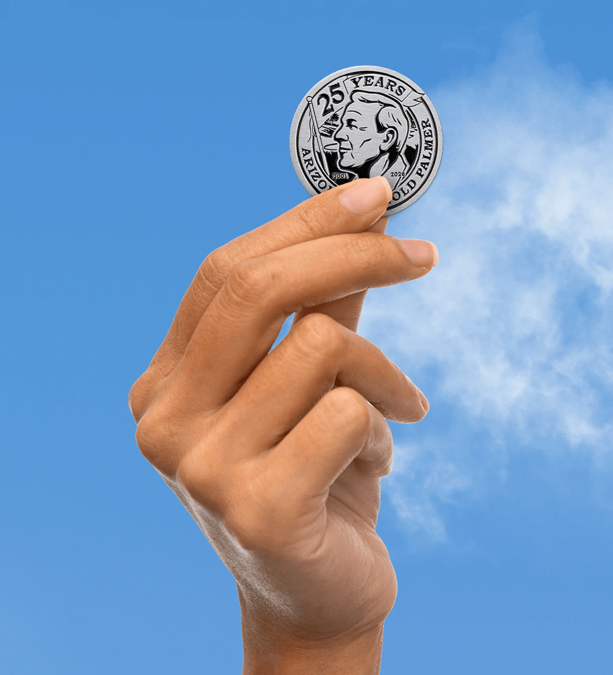 Arnold Palmer 25th Anniversary Coin - Image 3