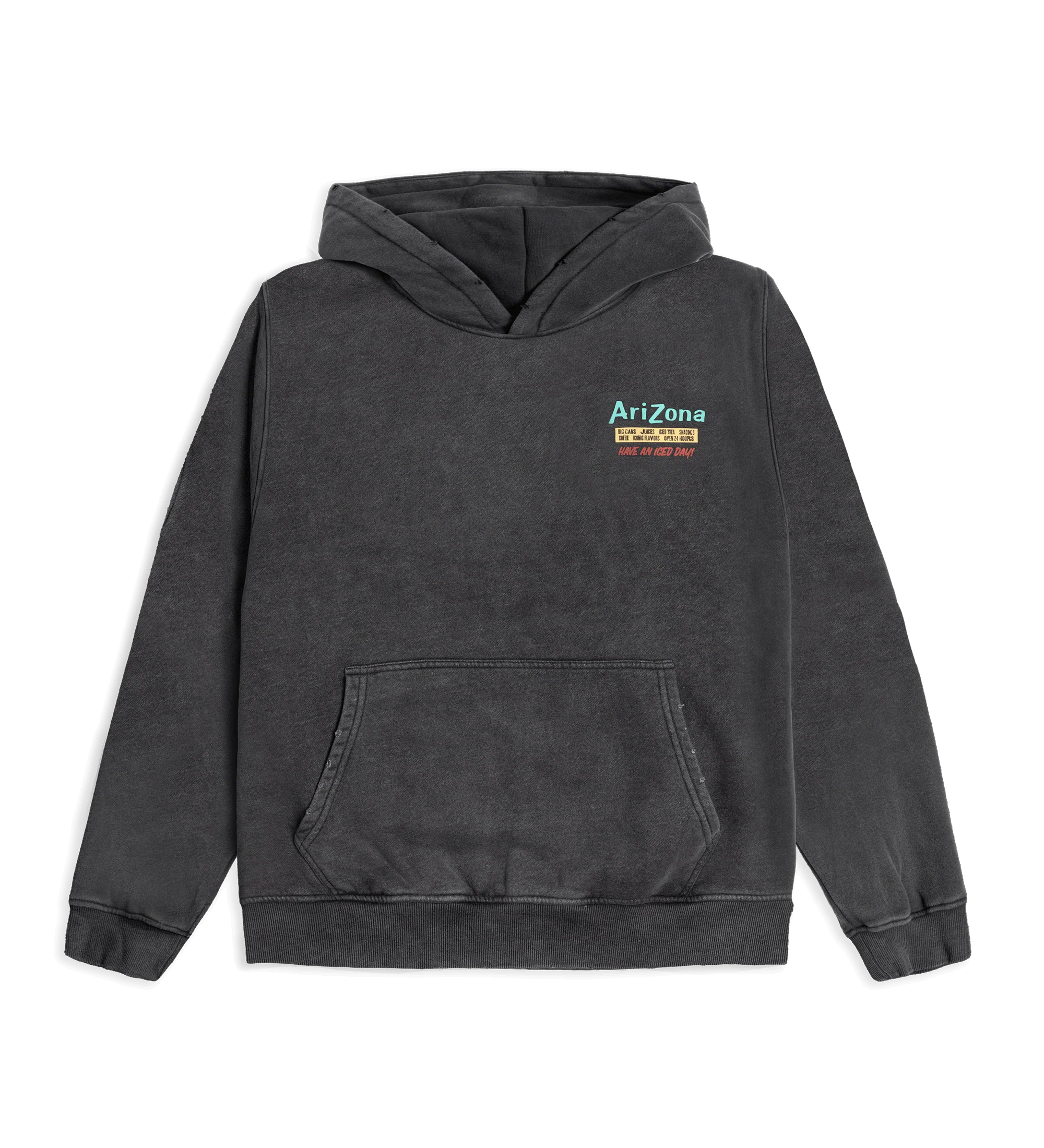 Gray Bodega Storefront Cotton-Blend Hoodie - Image 2