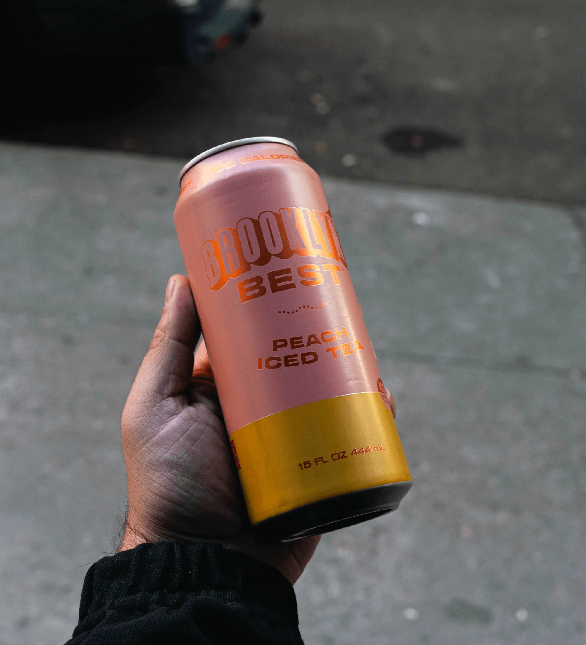 Brooklyn Best Peach Iced Tea | 15 oz. / 12-pack - Image 3