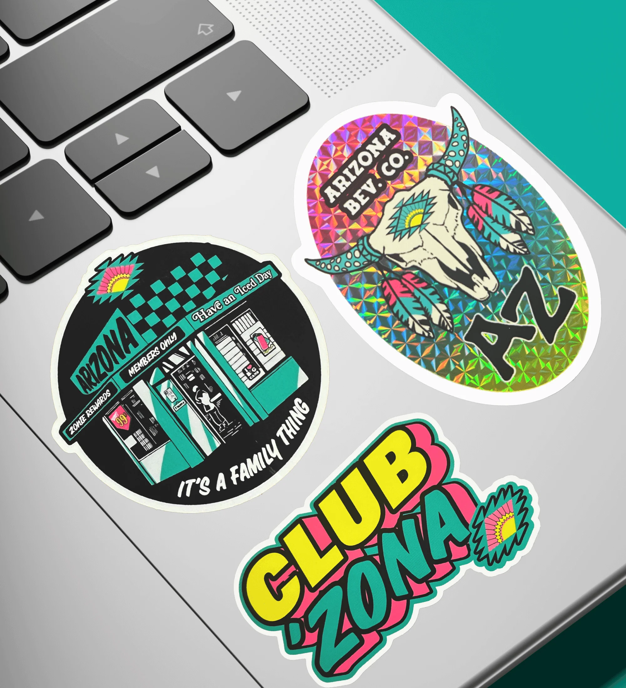 Club ’Zona 9-Piece Sticker Set - Image 3