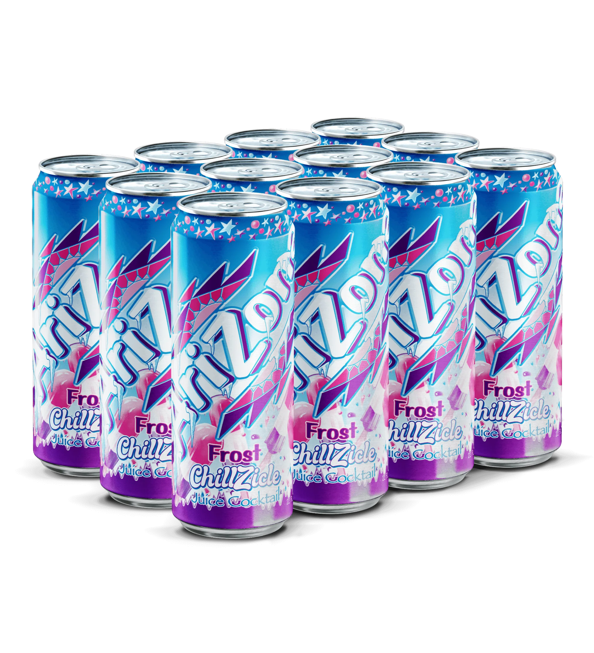 Frost ChillZicle Juice Cocktail | 22 oz. Big Can / 12-pack - Image 3