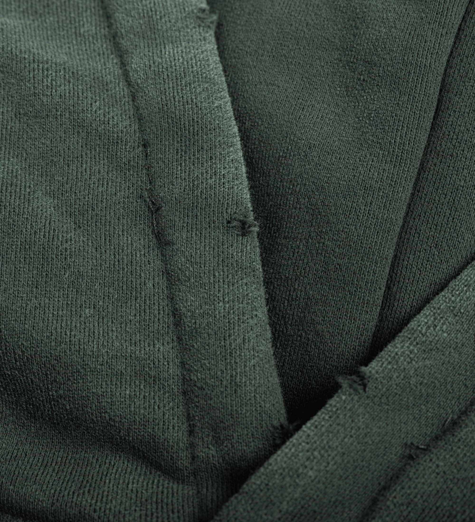Green Tea Cherry Blossom Cotton-Blend Hoodie - Image 5