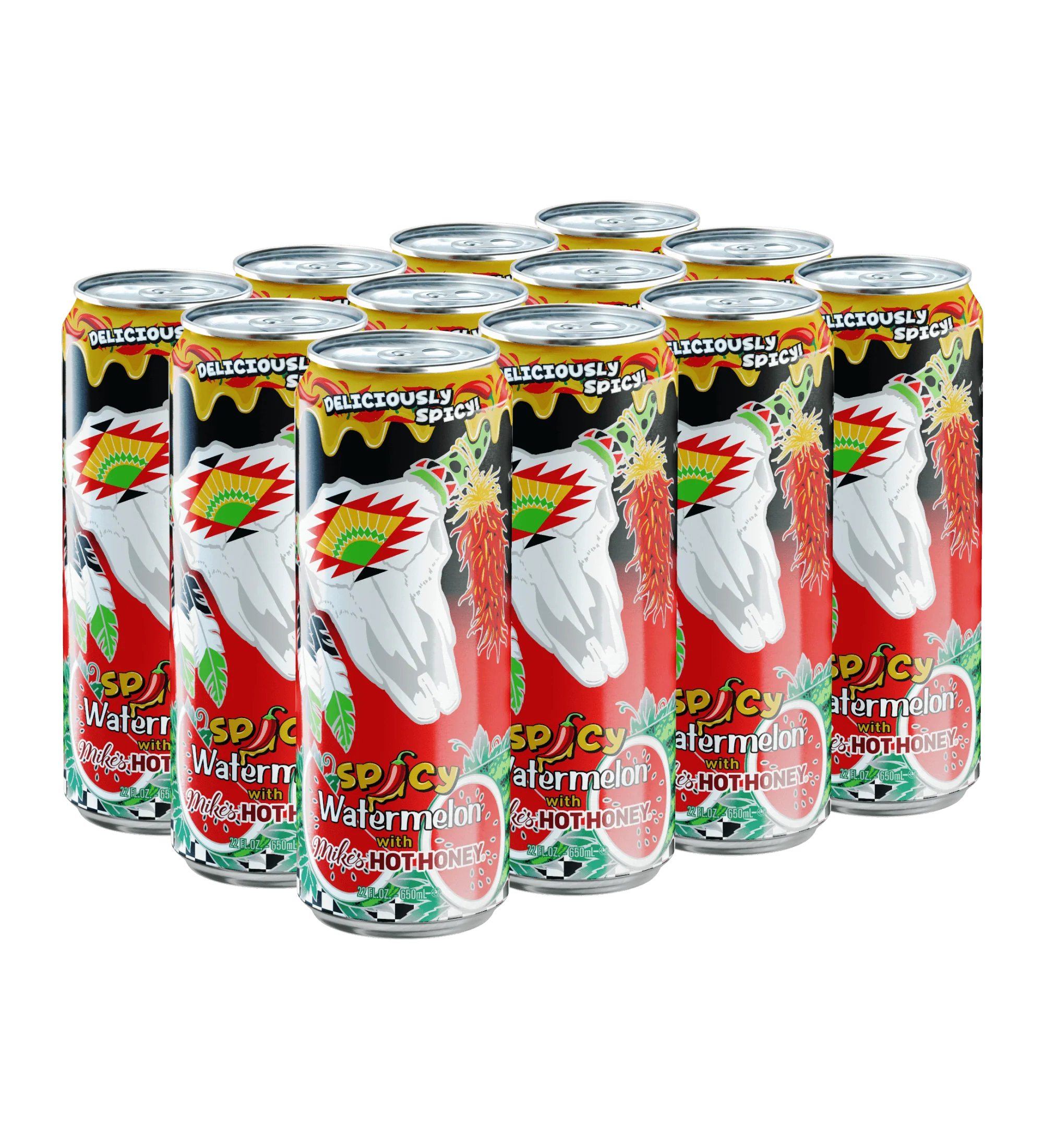 Spicy Watermelon Juice Cocktail | 22 oz. Big Can / 12-pack - Image 3