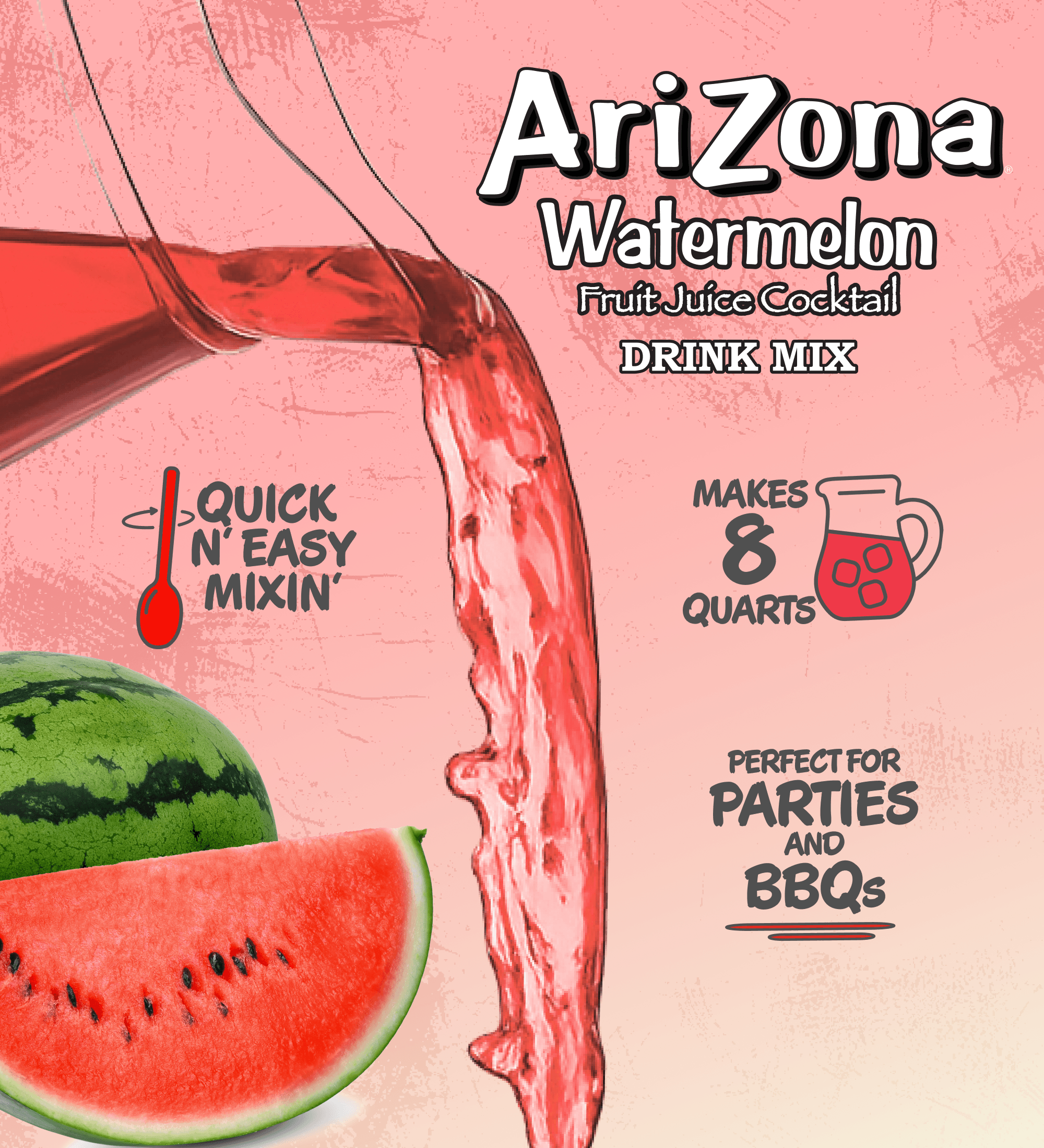 Watermelon Powdered Drink Mix | 22.2 oz. - Image 3